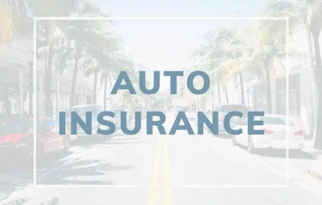 AUTO INSURANCE