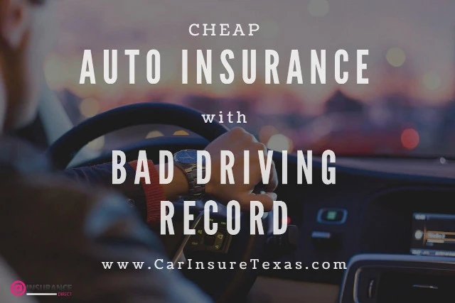 Auto Insurance for High-risk Drivers and Bad Driving Records